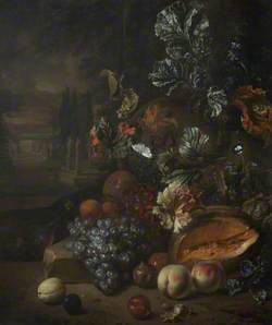 Flower Piece and Fruit