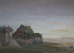 Landscape with Houses and Sea
