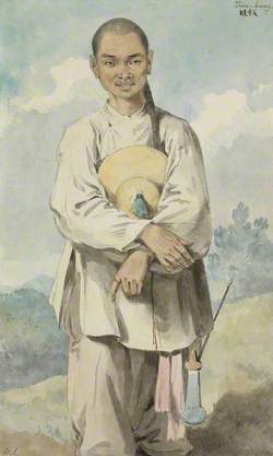 Tien-kang, Son of the Captain of a Junk on Which the Artist Travelled Up the Pei-ho River