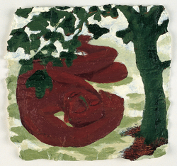 Nathaniel (asleep under a fig tree)