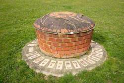 Bird Bath and Gothic Seat