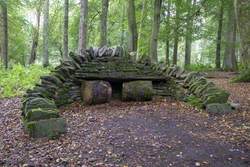 Drystane Squirrel Bench