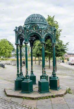 Saracen Cross Fountain Canopy