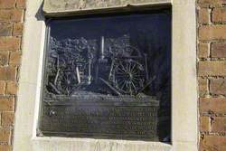 Plaque on Burrell Steam Museum