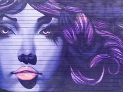 Purple Portrait