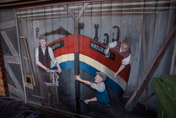 Emery Family at Work – Sheringham Old Boathouse