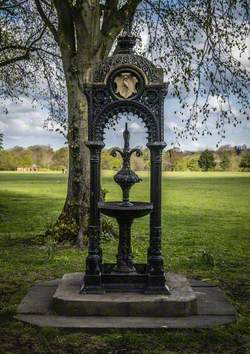 Drinking Fountain and Pavilion