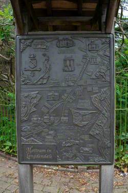 Mottram in Longdendale Bronze Map