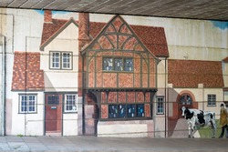 The Milford Street Bridge Mural