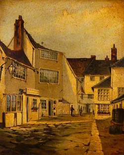 The Old Yard of the Crown and Anchor, Ipswich