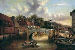 View of Stoke Bridge, Suffolk