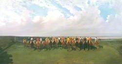 The Start of the Cambridgeshire Stakes, 1867