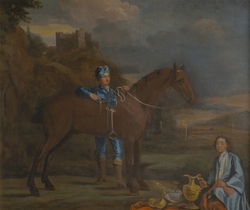 English Racehorse, c.1690