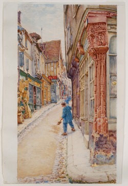 Rue Fècauderie, Auxerre, France
