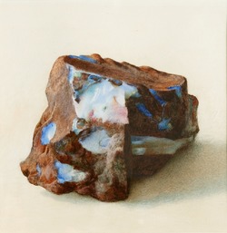 Study of a Block of Queensland Opal