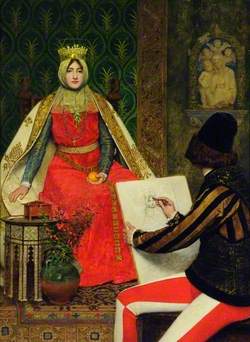 Queen Elizabeth of Hungary and the Court Painter
