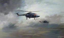 Lynx Patrol (Two Westland Navy Lynx of the Fleet Air Arm)