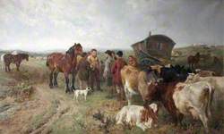 Gypsies with Cattle and Horses