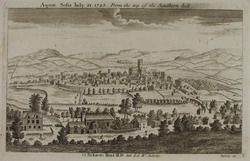 Aquae Sulis, July 21, 1723; from the top of the southern hill