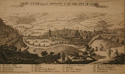 The South East Prospect of the City of Bath