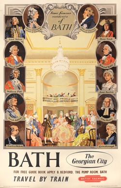 Bath -The Georgian City - Famous Residents