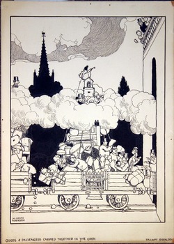 Goods and Passengers Carried Together In The Open