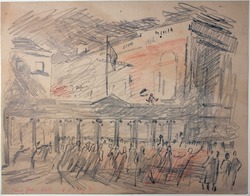 Sketches for Bath VE day and VJ