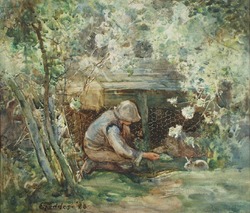 A Corner in an Old Garden