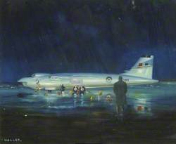 Vickers Valiant Night Scene