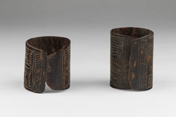 Carved Horn Marriage Bracelets