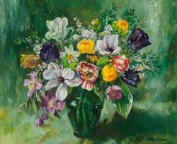 Spring Flowers with Magnolias