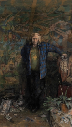 Steven Campbell: Battle of Myths! The Tree Man / The Green Man