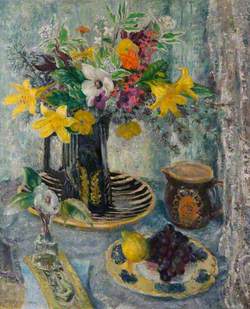 Still Life with Day Lilies