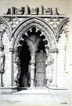 West Door of Lichfield Cathedral