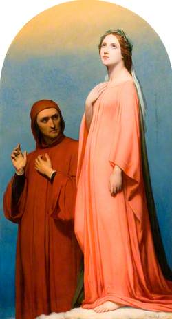 The Vision, Dante and Beatrice