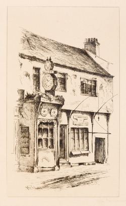 Birthplace of Edward Bird, Wolverhampton from 'Remnants of Old Wolverhampton' (Vol. I. 1880. No.s 1–37)