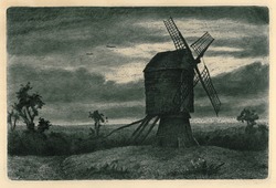 Essington Mill from 'Remnants of Old Wolverhampton' (Vol. I. 1880. No.s 1–37)