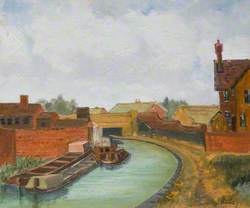 Canal at Pratts Bridge, Leamore, Walsall