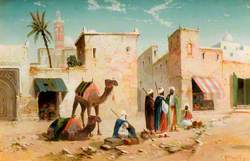 Arabian Village Scene