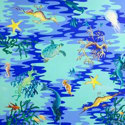 Distraction Panels: Mermaids and Underwater Creatures