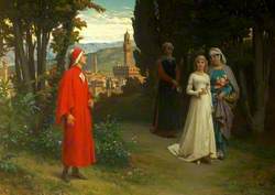 First Meeting of Dante and Beatrice