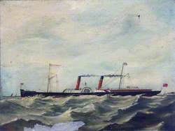 The Paddle Ship 'Alexandra'