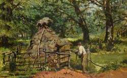 Charcoal Burners' Hut in the New Forest