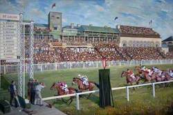 The Finish of the 1959 St Leger Stakes