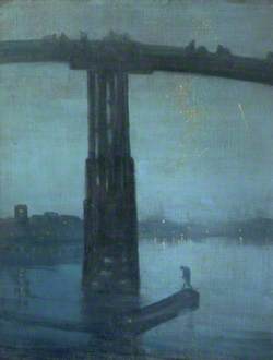 Nocturne: Blue and Gold - Old Battersea Bridge