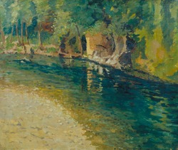 The Loup River, Alpes Maritimes