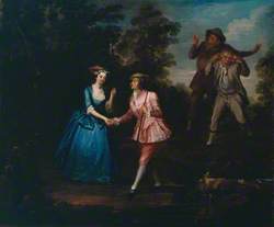 Damon and Phillida Reconciled: A Scene from Colley Cibber's 'Damon and Phillida'