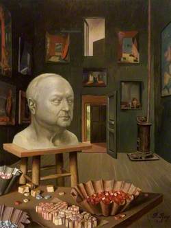 Boris Anrep in his Studio, 65 Boulevard Arago