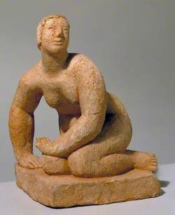 Kneeling Figure