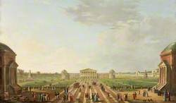 View of the Projected Foro Bonaparte, Milan 1800